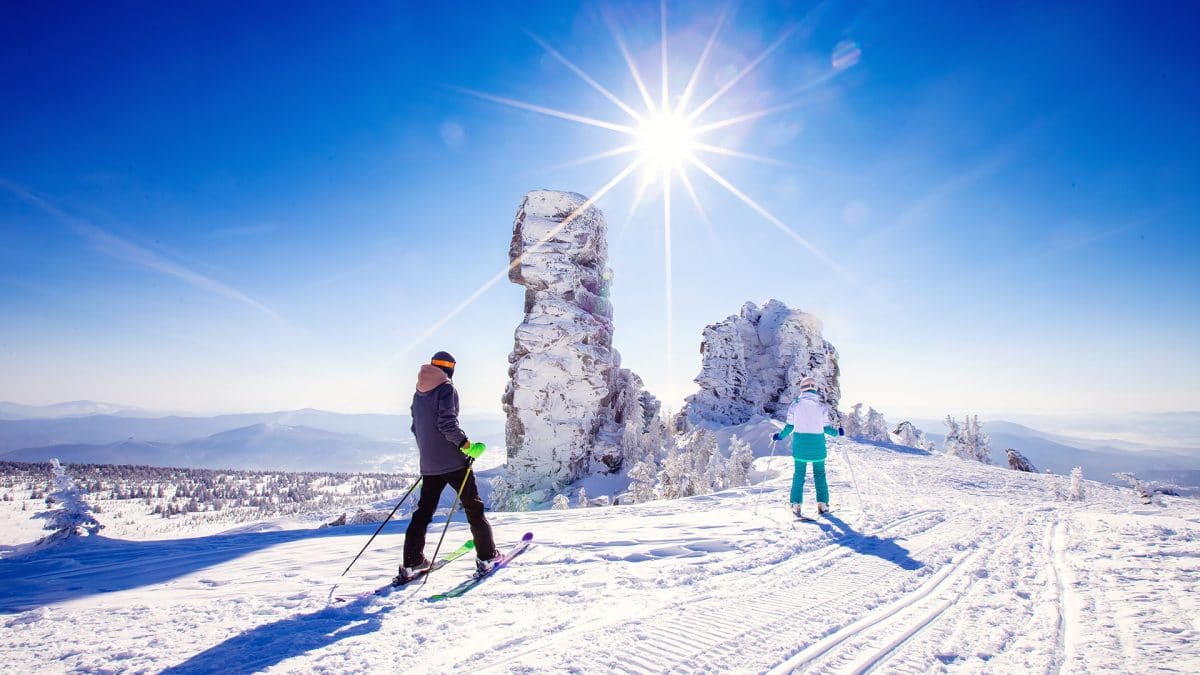 Skidåkning i Åre