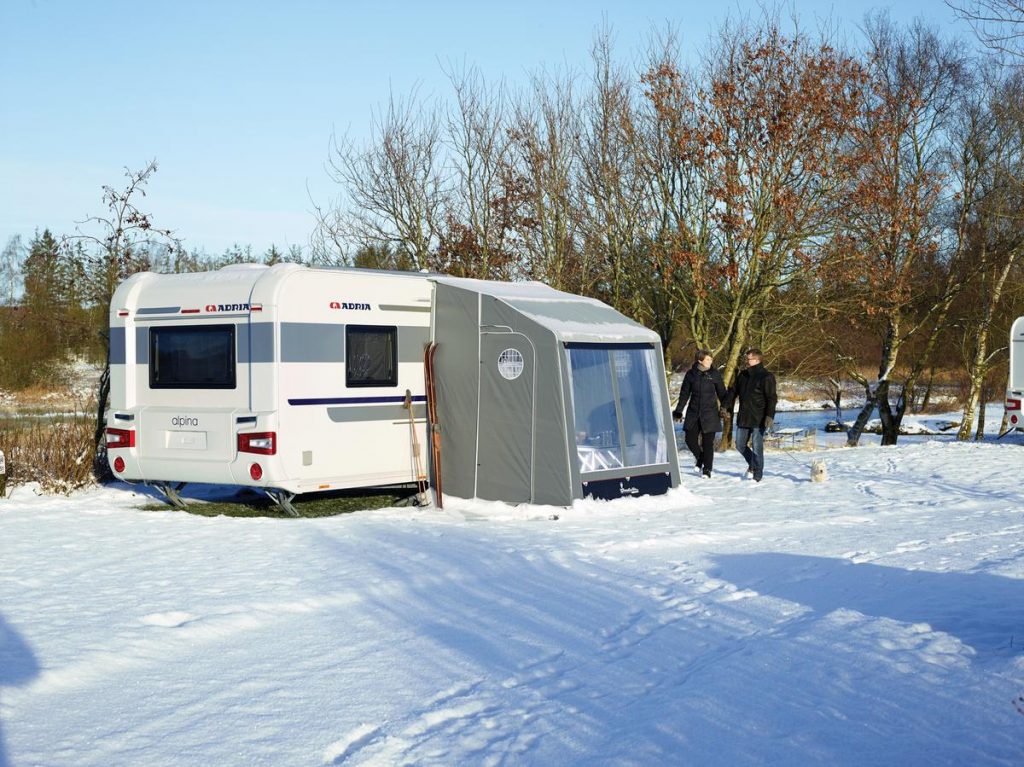 Vintercamping i Sälen är härligt. 