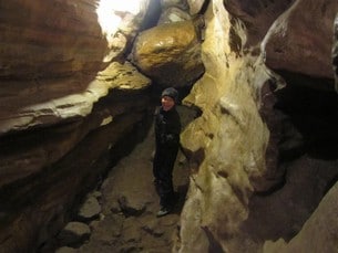 Mathias i Grønligrotta – en av världens mest besökta kalkstensgrottor