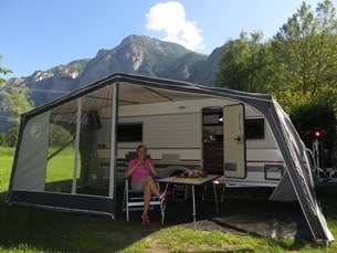 Avkoppling på campingplatsen