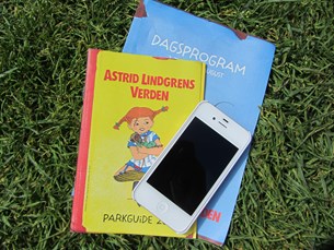Informationsnivån i Astrid Lindgrens Värld är hög, och det kan rekommenderas att ladda ner parkens app till din smartphone. 