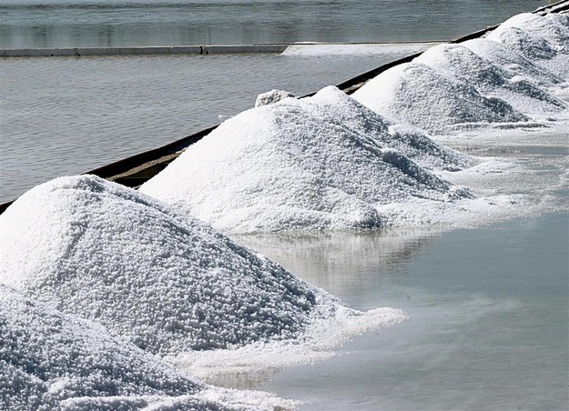 Saltproduktionen i Kroatien är attraktiv för turister