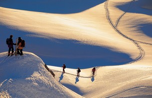 Montafon-dalen har 290 km vinter-vandringsleder