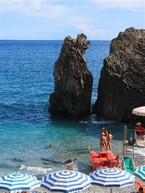 Badmiljlö vid Cinque Terre