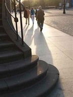 Promenad på boulevarderna Unter den Linden och Karl-Marx-Allé