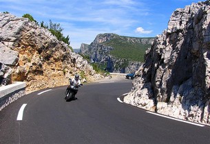 Corniche Sublime är också motorcyklarnas eldorado