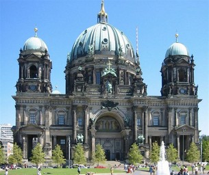 Berliner Domen vid Lustgarten.
