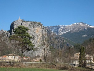 Vacker natur genem Castellane