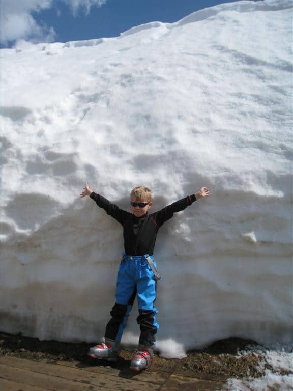 Aldrig förr har vi sett så mycket snö på ett och samma ställe