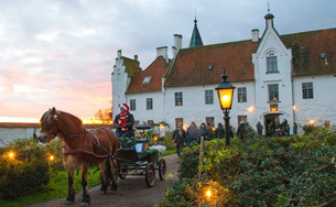 Mysig julmarknad på Bosjökloster Slott med 75 utställare.