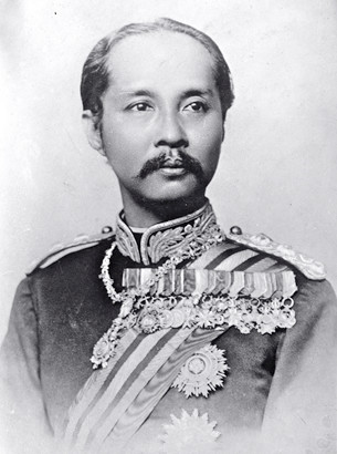 Kung Chulalongkorn (1853-1910) var en mycket omtyckt regent. 