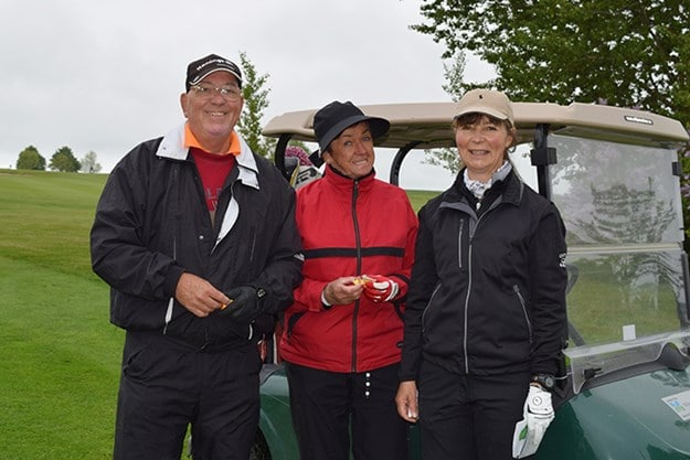 Rolf Jacobsson, Laila Jacobsson och Anki Andersson.