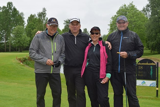 Anders Lindström, Anders Zetterström, Katarina Hultman och Lars Björk.