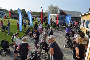 Vadstena Golfklubb är uppskattad inte minst för sitt vackra läge. 