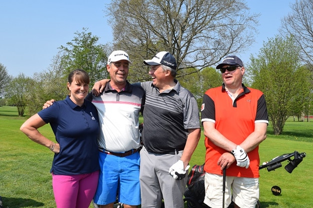 Linda-Karin Almberg, Tony Wigander, Anders Zetterström och Stefan Andersson. 