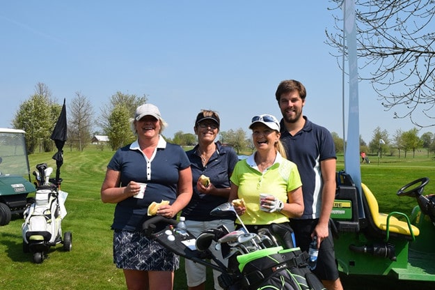 Jeanette Rosslin, Karin Karlsson, Irene Sandqvist och Glenn Robertsson.