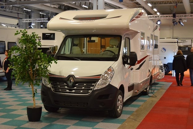Lindströms husvagnar i Bålsta/Enköping är agent för italienska Rimor, här med specialmodellen Sweden Limited Edition.