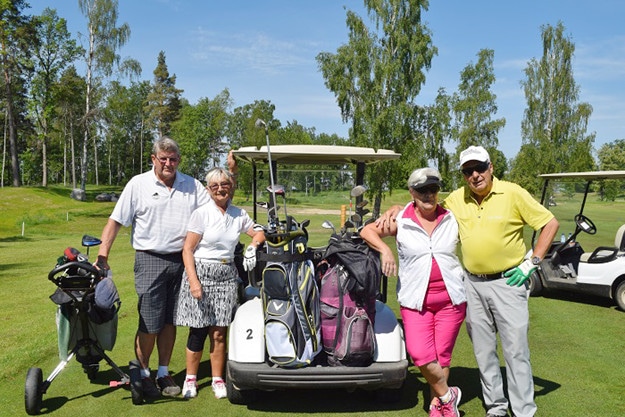 Lars Björk, Anna-Lena Stärner, Yvonne Lindin och Mats Lindin.