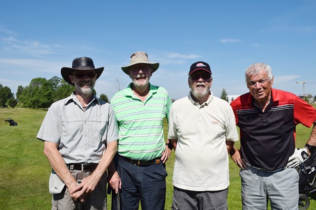 Björn Rydh, Björn Stenberg, Kurt Blixt och Kjell Wahlholm.