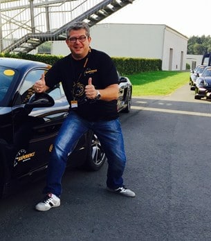 Heinz-Peter Adlung på Pro DOB Däck Team har testkört D4Tap.