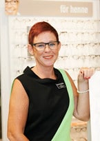 Helene Hjertberg, legitimerad optiker på Synoptik.