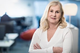 Heléne Lilja, chef för kommunikation och samhälle på Riksförbundet M Sverige.