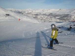 Hemsedal slog köldrekord vilket betyder minus 24 grader på natten