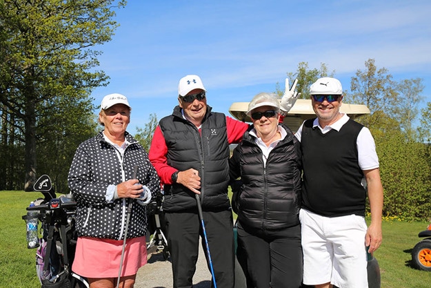 Margareta Skeppström, Mats Lindin, Yvonne Lindin och Peter Gartz. 
