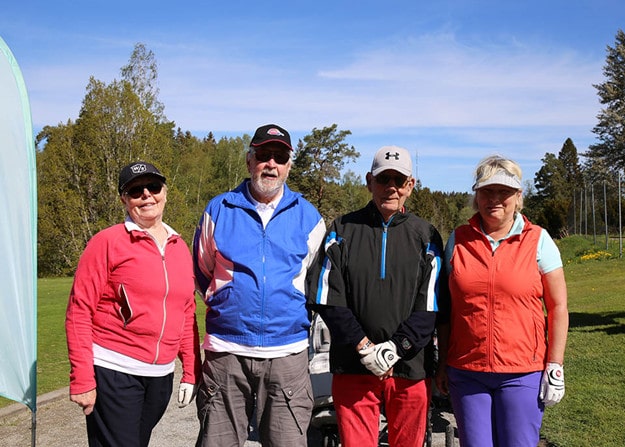 Doris Lundqvist, Kurt Blixt, Malkolm Kvarnström och Eva-Lena Milton. 