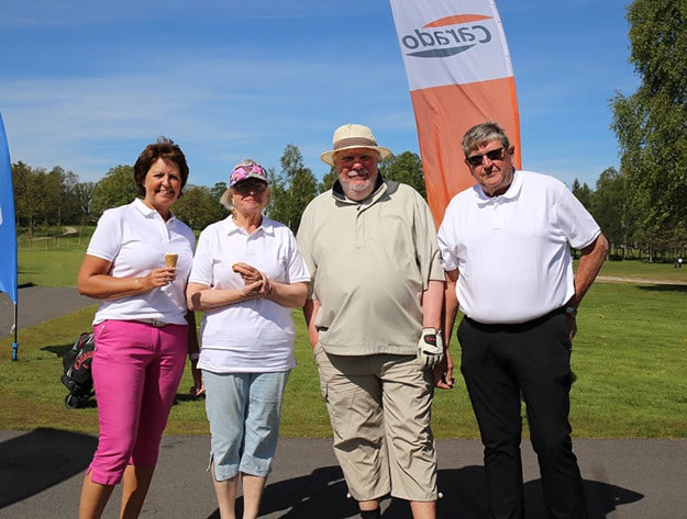 Annika Andersson, Eivor Magnusson, Hans Carnlöf och Lars Björk. 