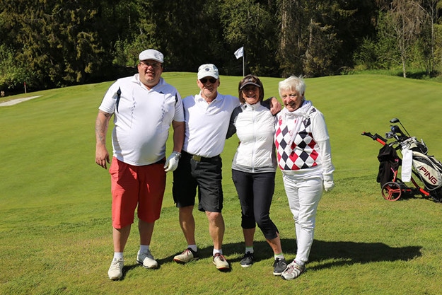 Mika Pulkkinen, Kurt Glamheden, Birgitta Wahlholm och Britt-Marie Andersson.