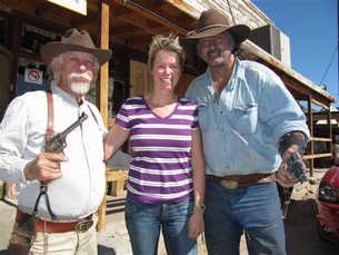 Vänliga cowboys