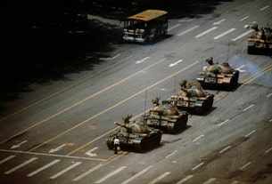 Stuart Franklin, Kina. Peking. Fotografi ”The tank man