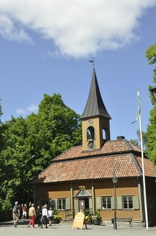 Det lilla Rådhuset på Stora torget är idag en del av Sigtunas museum.