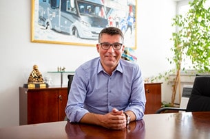 Matjaž Grm, MBA executive director Sales and Marketing Adria.