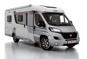 Nya LMC Cruiser ComfortLine är speciallackad i silvermetallic och upphottad med fler tillbehör. 