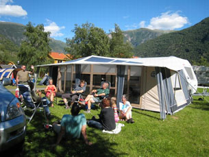 Vi har besökt campingplatsen tidigare, då den är en av våra favoritplatser i hela Norge