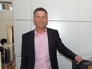 Tomas Haglund, ordförande Husvagnsbranschens Riksförbund.