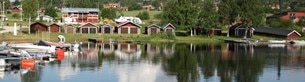 På Vikarbyns Båtklubbs Camping råder lugnet.