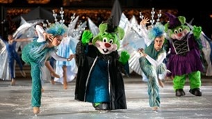 Lisebergs isshow Vintervirvlar från 2009 utsågs till världens bästa live-underhållning. 