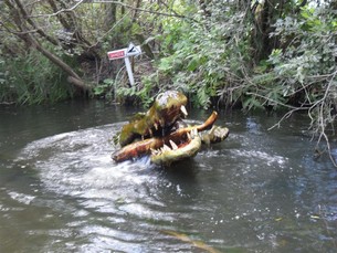 Se de farliga krokodilerna i ”Amazonas”