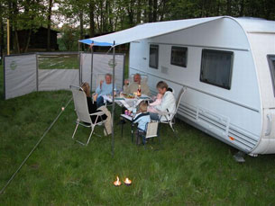 Vi hittar åter campingplatsen – om än med lite besvär.