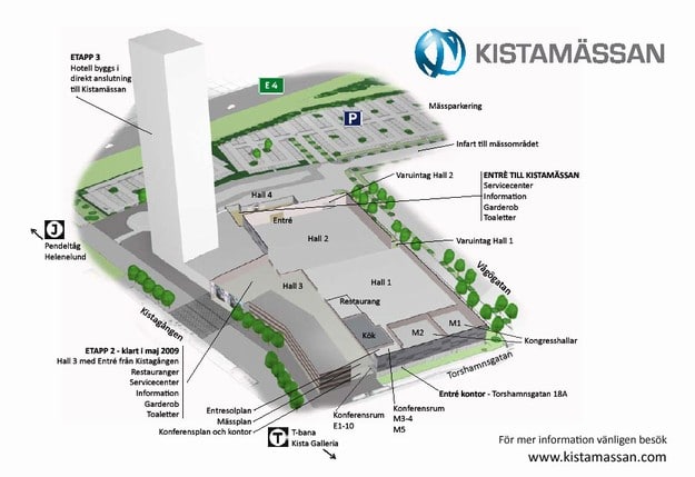 Kistamässans lokaler
