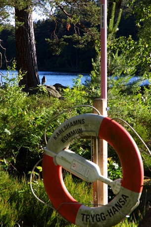 – En del som bor här ska ut och vandra på Blekingeleden, några köper fiskekort av oss och fiskar lax, andra vill bara ut och jogga i skogen, berättar Magdalena Lock. 