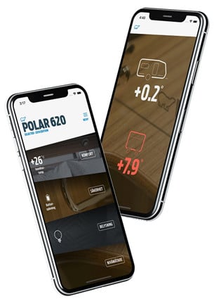 Polar Connect är ett nytt system för fjärrstyrning av vagnen. 