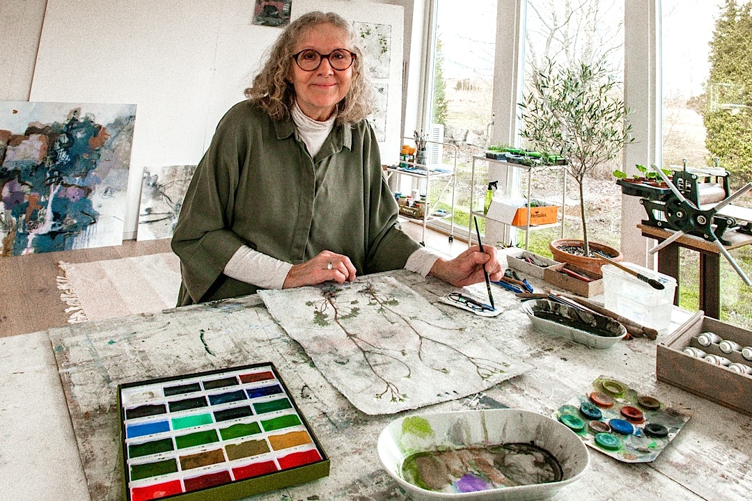 Maria Drott ingår i Åkerbokonstnärerna, en av de äldsta nu aktiva konstnärsgrupperna i Sverige.