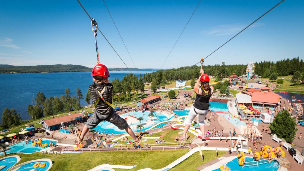 Kul aktiviteter för hela familjen på Leksand Sommarland.