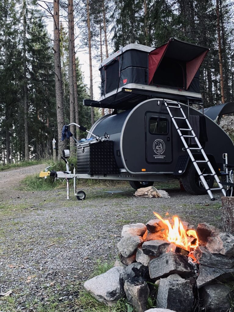 Rullande campingäventyr i Värmland.