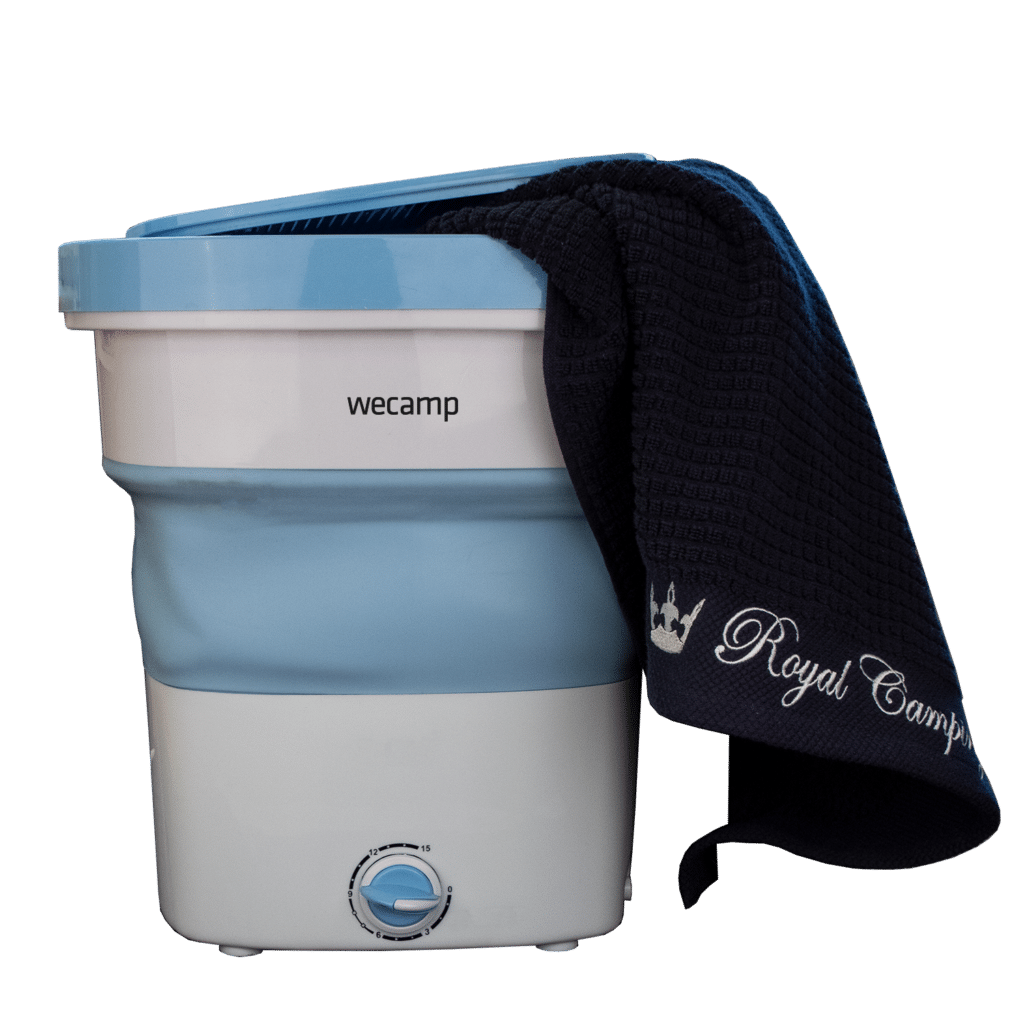 Portabel hopfällbar tvättmaskin