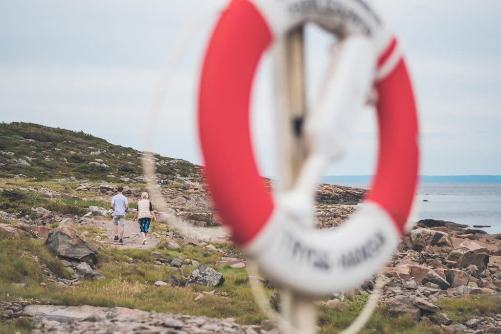 Vandra längs Prins Bertils arton kilometer långa stig.